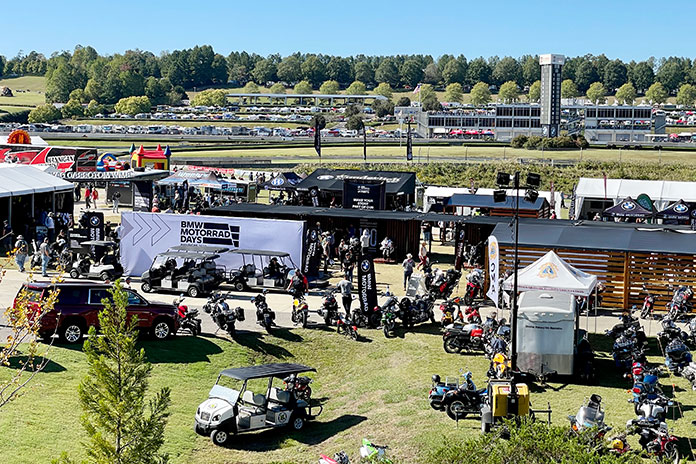 18th annual Barber Vintage Festival BMW Motorrad Days Americas