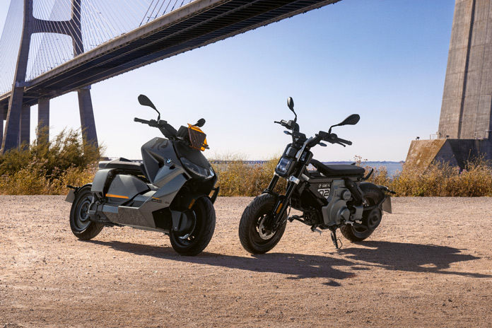 2024 BMW CE 04 and CE 02
