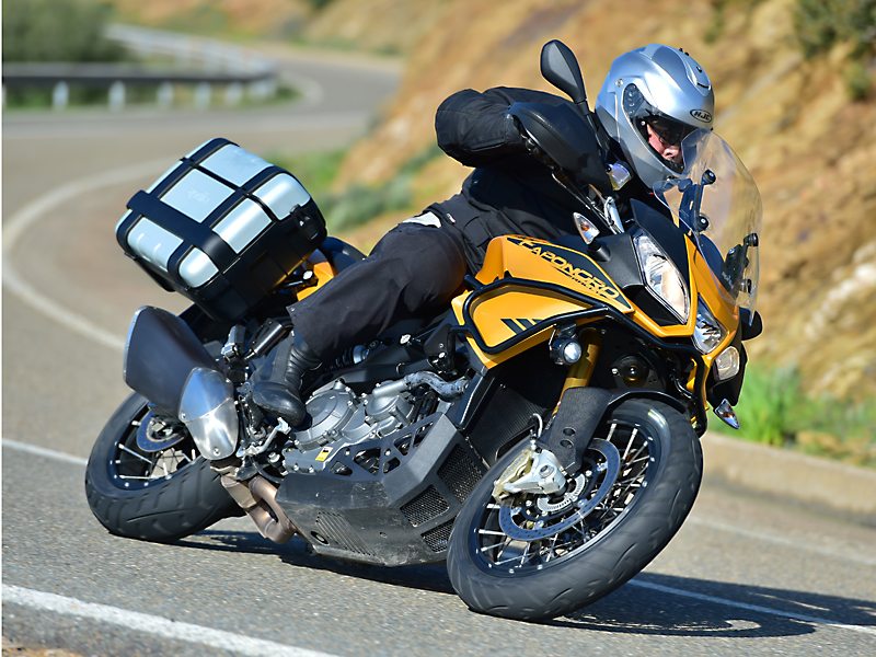 Even with its stronger emphasis on adventure duties, the Rally serves as an excellent street ride, giving up nothing in terms of hard-charging twisty road capabilities or long-range comfort.