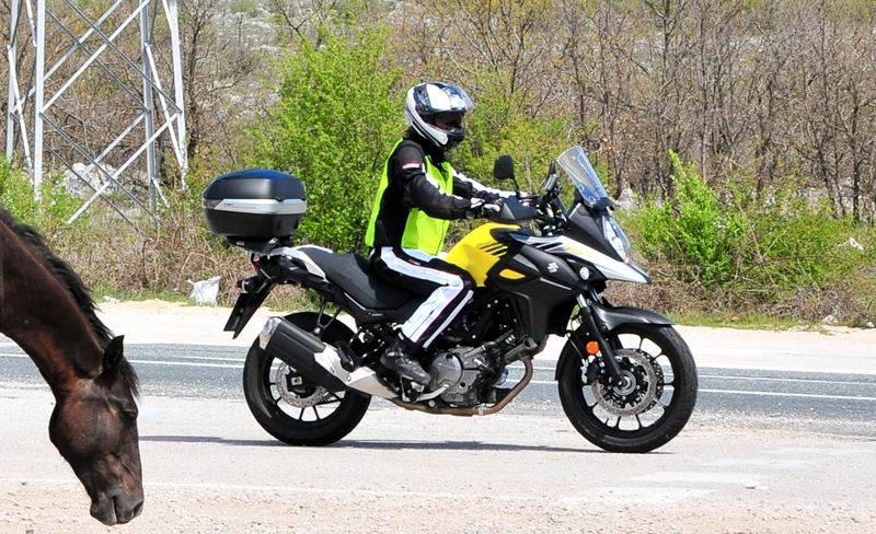 2017 Suzuki V-Strom 650 on tour in Bosnia. (Photo by Promiž Bric)