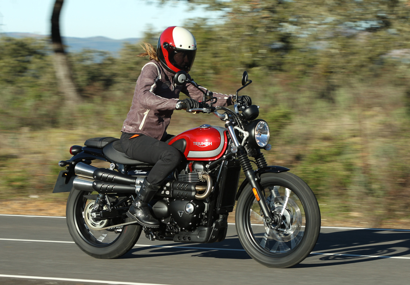 2017 Triumph Street Scrambler.