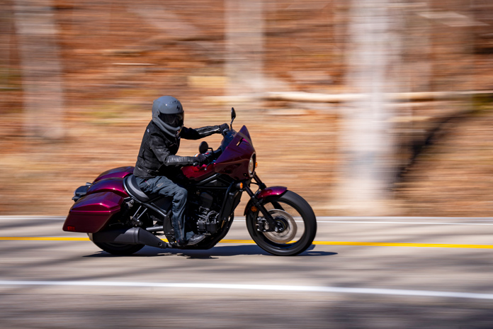 2023 Honda Rebel 1100T DCT action