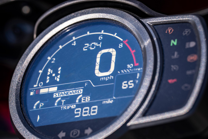2023 Honda Rebel 1100T DCT instrumentation