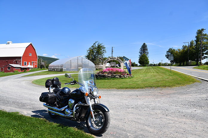 Upper Delaware River Watershed New York and Pennsylvania Motorcycle Ride Favorite Ride